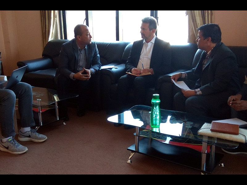 FNJ Meeting with EU Nepal Representative 