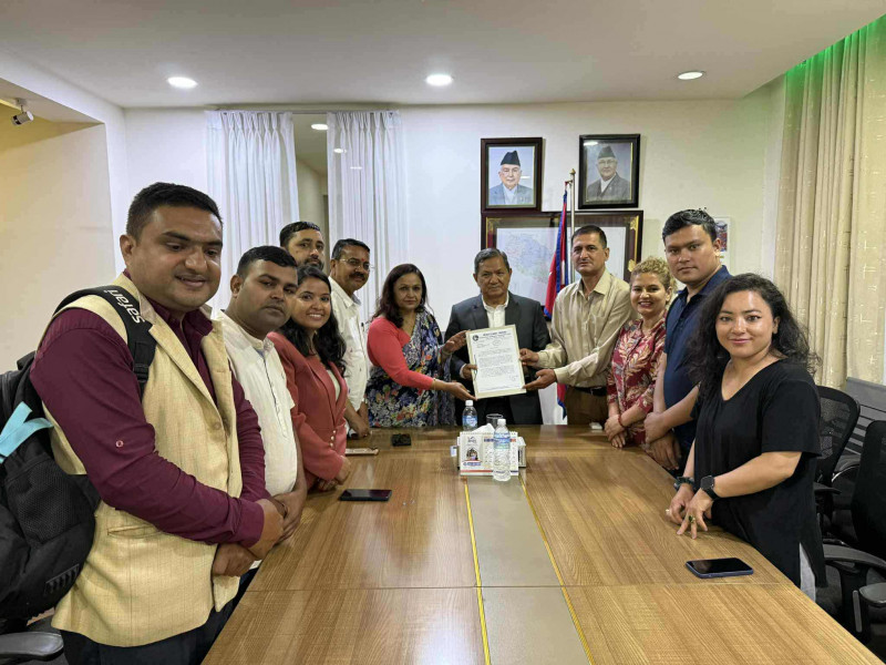  नेपाल पत्रकार महासंघले अनलाइन संचारमाध्यम दर्ता र नवीकरणको काम तत्काल खुलाउन सरकारलाई ७२ घण्टाको अल्टिमेटम 